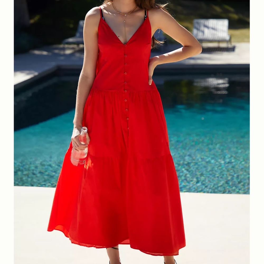 Seafolly Poplin Maxi Dress